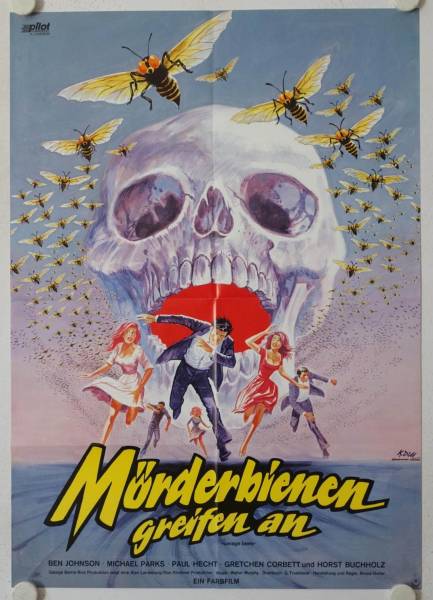 The Savage Bees original release german movie poster
